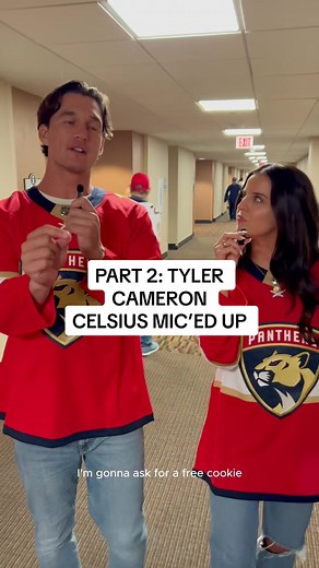 CELSIUS Mic’ed Up: @Tyler Cameron Part 2 🏒 Comment down below text, call or facetime 🫡 #CELSIUS #CELSIUSLiveFit #MiniMic #CELSIUSMiniMic #TylerCameron