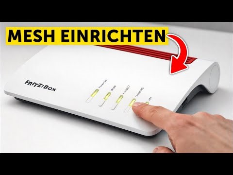FRITZ!Box Mesh einrichten – WLAN erweitern & Reichweite verbessern