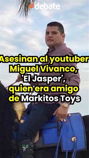 🚨Miguel Vivanco, también conocido como 'El Jasper', fue encontrado sin vida la mañana de este sábado, tras haber sido privado de su libertad por un grupo armado. | Debate