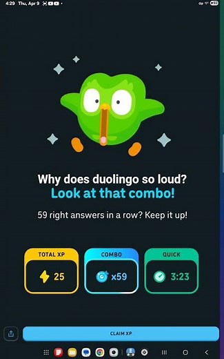 duolingo level complete sound (loud)