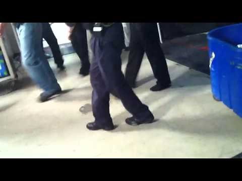 Triple H collapses backstage