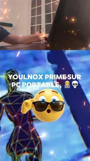 Youl’ox prime sur PC portable 🧑‍💻 💀#publicreactin #100kvews #fortnite #gaming #memes ￼
