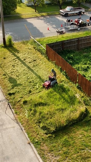 86K views · 2.4K reactions | Overgrown Yard Mowing  #cleanup #lawncare #satisfying | Fill's Lawn Care | Facebook