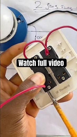 2 gang switch for beginners