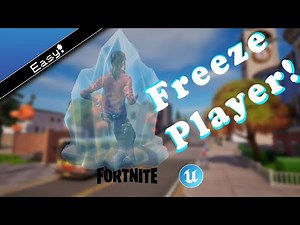 Freeze Players in Fortnite! Verse/ UEFN / Creative 2.0 Tutorial
