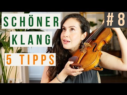 5 TIPS for a beautiful SOUND on the violin | Learn the violin #8