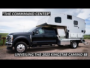 2023 Kingstar Camino 88 Truck Camper: The Command Center Walkthrough