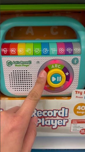 Leap frog lets record music #trending #toys