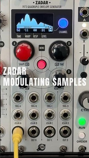 Eurorack Modular: More Quad Drum Voice. Cool beat variations.