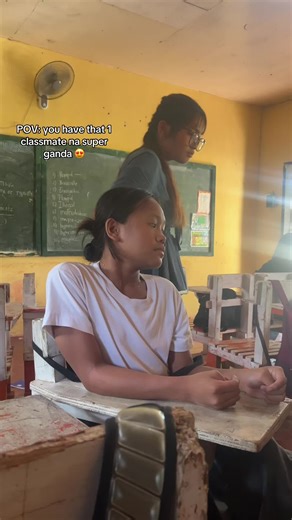 Appreciating That One Beautiful Classmate