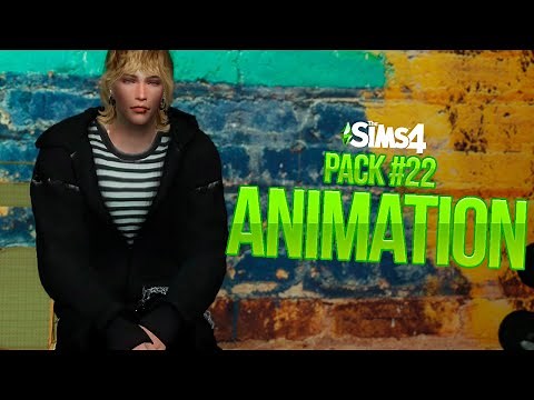 Sims 4 Animations Download - Pack #22 (Sitting Animations)