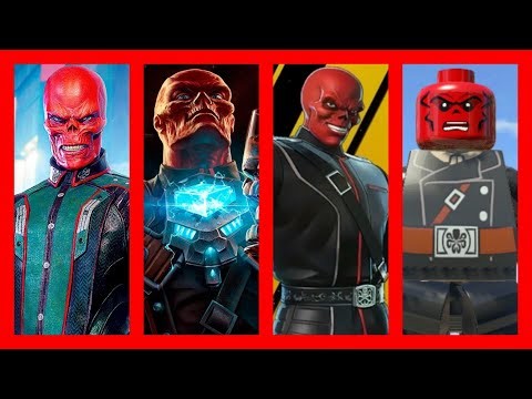 "Red Skull" Evolution in Video Games (Marvel Comics)