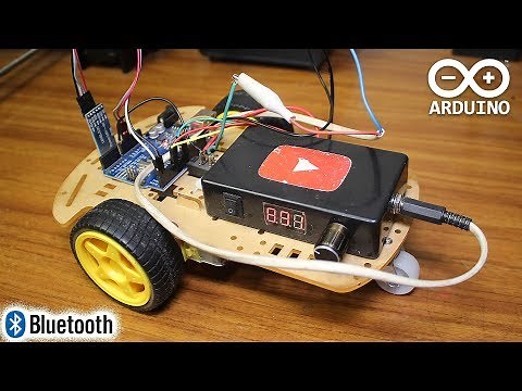 Arduino Bluetooth Робот-Машинка. Управляем со смартфона
