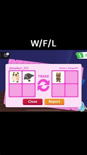 win fair lose 🌼🌼#adoptme #winfairlose #adoptmetrading