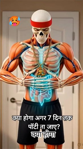 “Holding Poop Too Long — Real Damage”#facts #fitness #shorts