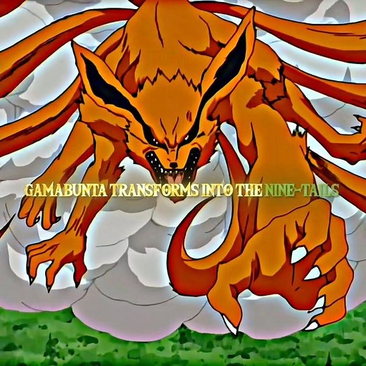 NARUTO TURNS GAMABUNTA INTO THE NINE-TAILS 🦊🔥