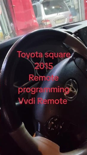 Toyota square 2015 Vvdi Remote programing and key programming #toyota#squares #landcruiser #ford#ali