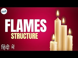 Flames and their Structure - in Hindi (हिंदी में )