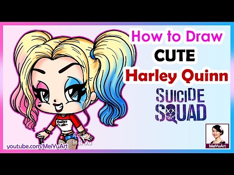 How to Draw A Harley Quinn