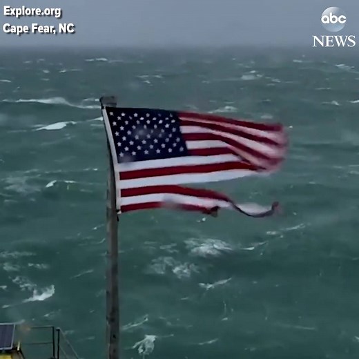 A tattered flag that captured nationwide attention as it whipped in the wind during Hurricane Florence is being auctioned to raise money for the American Red Cross. https://2wsb.tv/2y3d5jf | WSB-TV