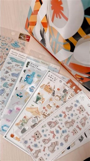 itoya sticker haul ✨ japan stationery