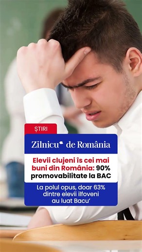 Elevii clujeni îs cei mai buni din România: 90% promovabilitate la BAC