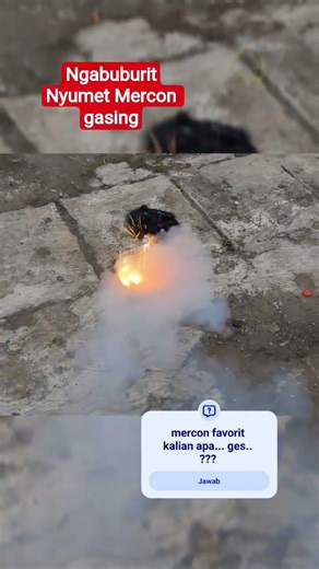 NGABUBURIT NYUMET MERCON GASING #ngabuburit #experiment #fireworks #mercon