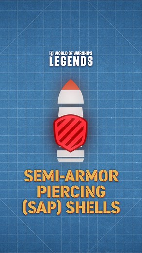 World of Warships: Legends on Instagram: "SAP Shells: good middle ground"