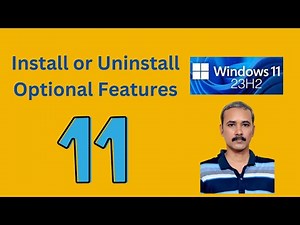 How to Install or Uninstall Optional Features on Windows 11 23H2 using Settings App | GearUpWindows