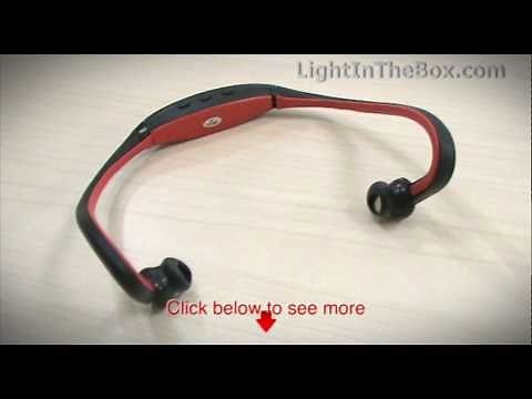 Headphone Style MP3 Player From LightInTheBox