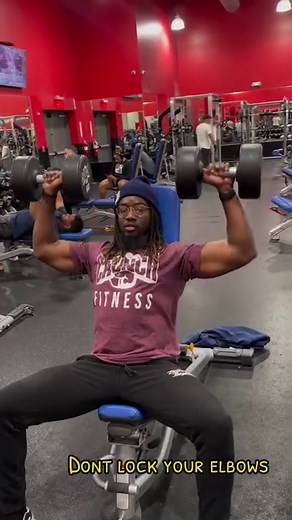 5 comments | The dumbbell shoulder press is a great exercise for...