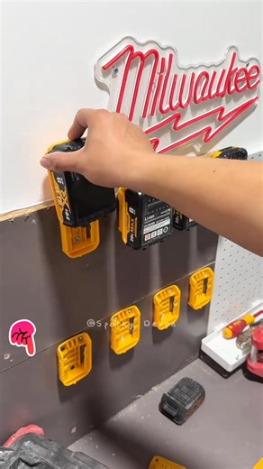 🛠️ Clear the bench. Mount your drills. Turn any wall into a grab-and-go station with these tool holders—built for DeWalt 20V/12V and Milwaukee M18 slide tools. ✅ Snap-in, secure hold (no slips) ✅ Heavy-duty ABS screws/anchors included ✅ Fits walls, studs, pegboard, or cabinets Shop Now → | Fancyous-ly