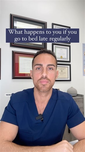 40K views · 340 reactions | Do you go to sleep late at night? Did...