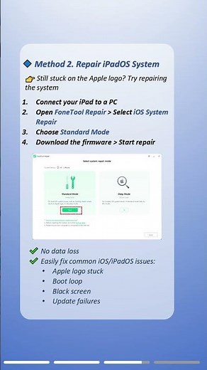 iPad Stuck on Apple Logo? Try These Fixes!
