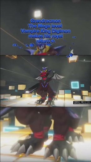 Grandracmon ruling over the Dark Area of Digital World Illiad