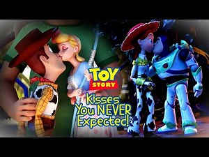 💋 Toy Story Kisses You NEVER Expected! 😱💕 Woody, Jessie, Buzz & More!