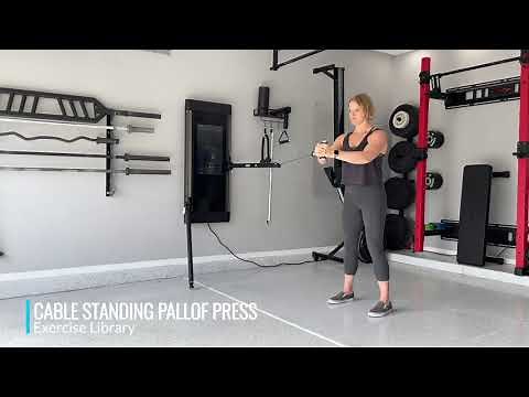 Cable Standing Pallof Press