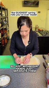 Makkelijk SpringRolls maken in 60 seconden