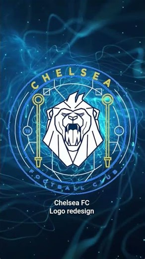 chelsea football club logo redesign #football #edit #logoredesign #logo #art #drawing