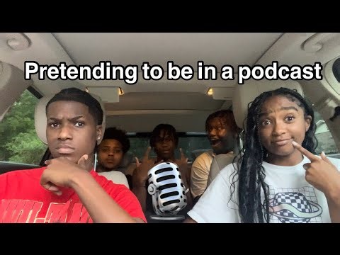 PRETENDING TO BE IN A PODCAST🎙 (for 21mins and 31 seconds)Eps.2