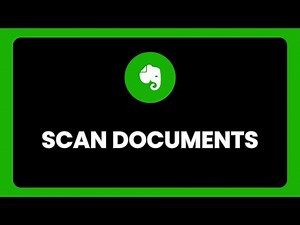 How to Scan Documents to Evernote