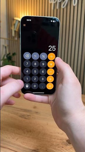 Taschenrechner in iOS 18!