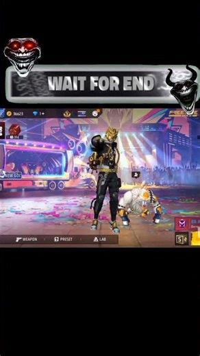 emote in freefire with song.#fyy #funny