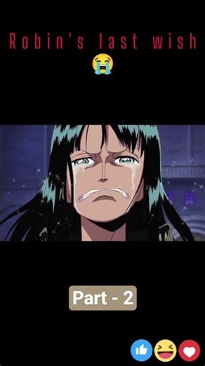 Robin's Last Wish...😭 "I Want To Live!" 💔#emotional#trendingshorts