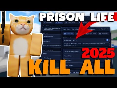 [KEYLESS/PASTEBIN] The ULTIMATE Prison Life with KILL ALL, SILENT AIM, HITBOX EXPANDER & More!