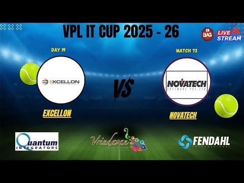 VPL IT CUP 2025-2026 || Excellon vs Novatech || BAS.india