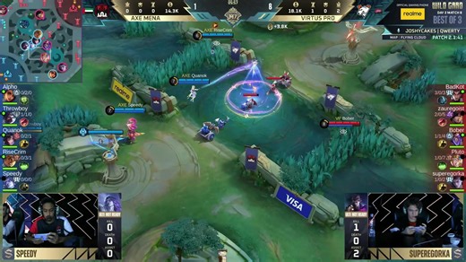 Umiinit na ang mga koponan dito sa Day 2, Wild Card Stage ng M7! 🔥 🏆 Tuloy-tuloy lang ang aksyon dito sa Day 2 ng M7 Wild Card! ⚔️ Determinado at palaban lahat ang walong koponan! 💭 Magkakaroon ba ng mga upset mula sa mga bagong rehiyon dito? 🔗 For more information, visit our social media: 📌 Instagram: www.instagram.com/mlbbesports_official 📌 Facebook: https://www.facebook.com/MLBBEsportsOfficial/ 📌 YouTube: www.youtube.com/@MLBBeSports 📌 TikTok: www.tiktok.com/@mlbbesports_official | Mo