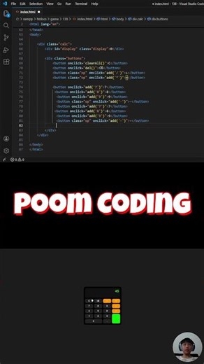 Creating a Calculator #coding