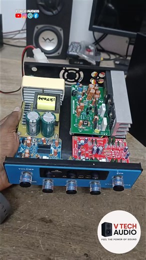 12V Dc Amplifier /2.1 CH Amplifier /Mid Subwoofer Concept Shop Address : 📌 VTECH AUDIOS Near Ganapathi medicals Udumalai Roundana Dharapuram (Post) Tiruppur (District) - 638656 Phn.no 6379347779 (WhatsApp) #trending #reels #vtechaudios #reelsinstagram #explore | Vtech Audios