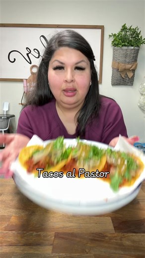 Tacos al pastor for dinner! We’re so good! You have to make them! #foodie #recipe #tacos #dinner